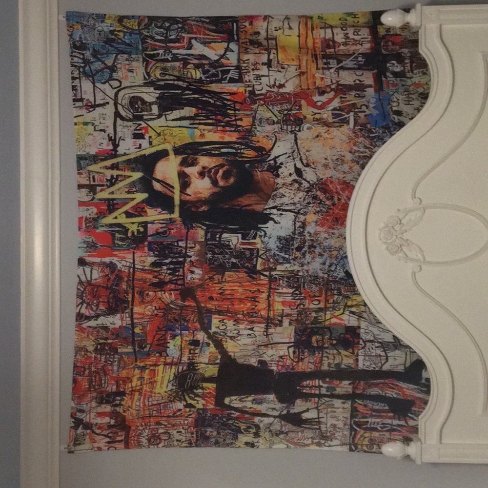 J Cole wall tapestry